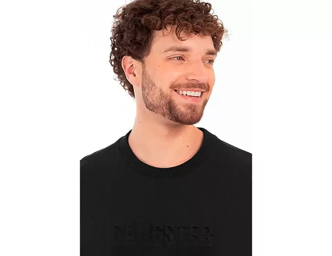 Camiseta Masculina Gangster Básica Gola Careca 10.16.4709 - Atacado