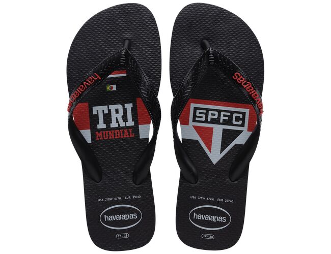 Chinelo Masculino Havaianas Top Times São Paulo - Atacado