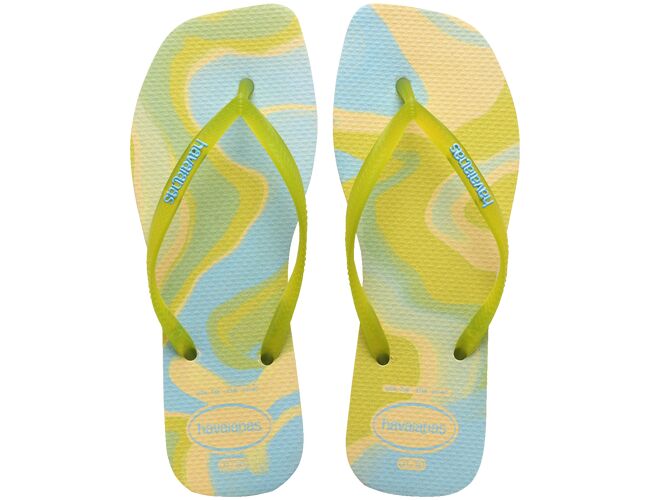 Chinelo Feminino Havaianas Slim Square Jelly - Atacado