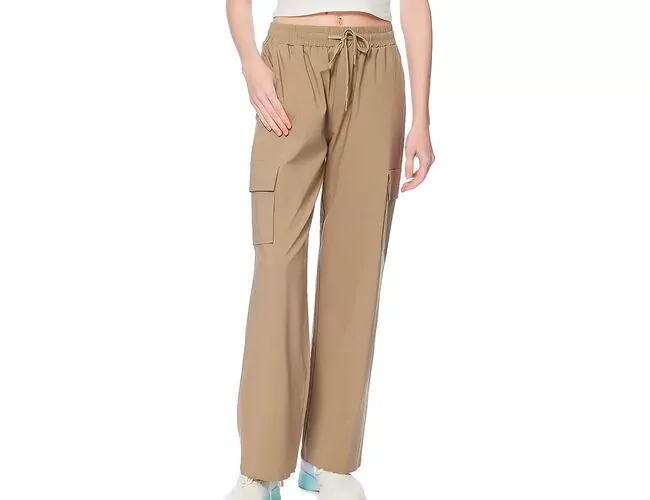 Calça Feminina Facinelli Reta com Elástico e Cordão 290065 - Atacado