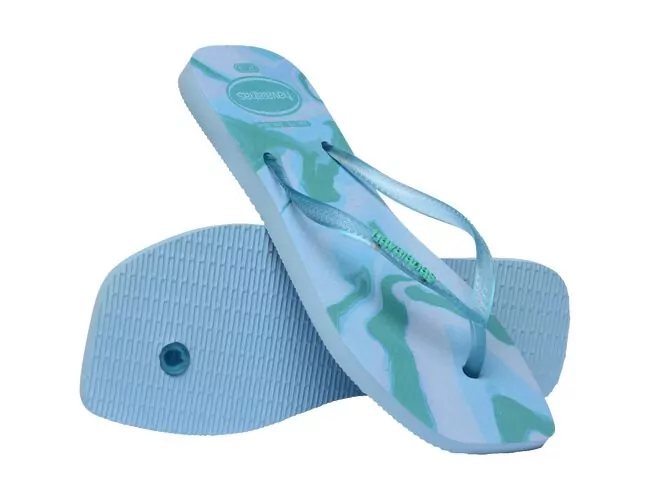 Chinelo Feminino Havaianas Slim Square Jelly - Atacado