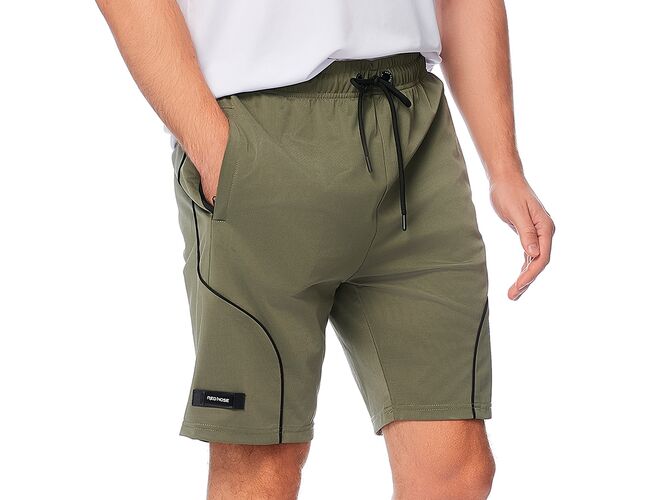 Bermuda Masculina Esportiva Com Bolsos Laterais Red Nose 9130214 - Atacado