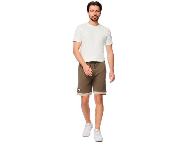 Bermuda de Moletom Masculino Com Bolsos Laterais Red Nose 9130218 - Atacado
