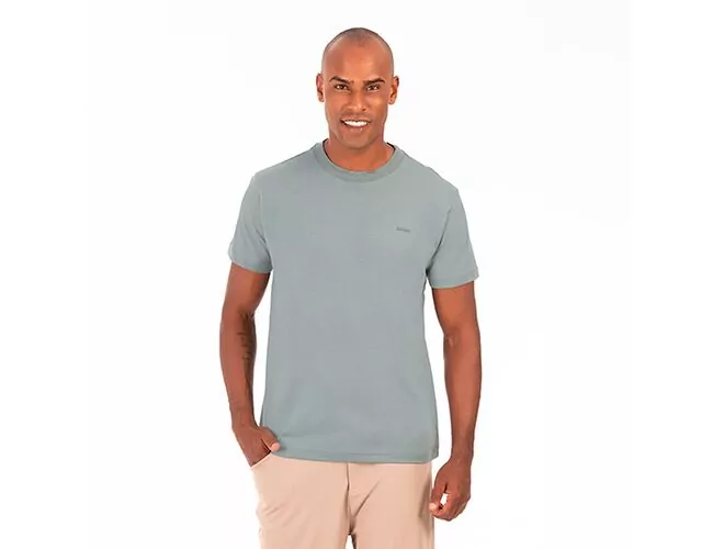 Camiseta Masculina Gangster Básica Gola Careca 10.16.4871 - Atacado