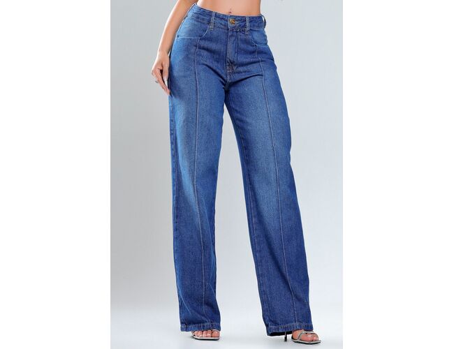Calça Feminina RI19 Wide Leg 78467 - Atacado