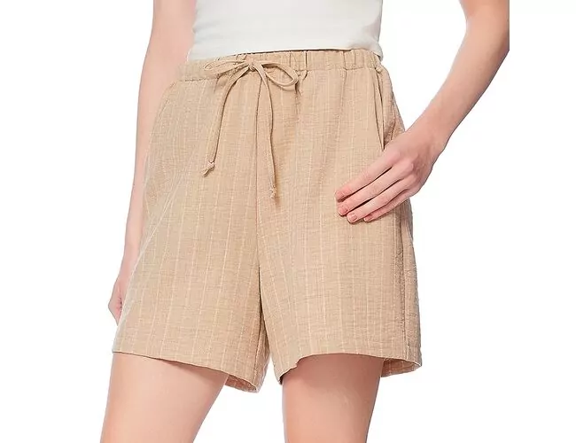 Shorts Feminino com Cordão e Bolso Facinelli 260119 - Atacado