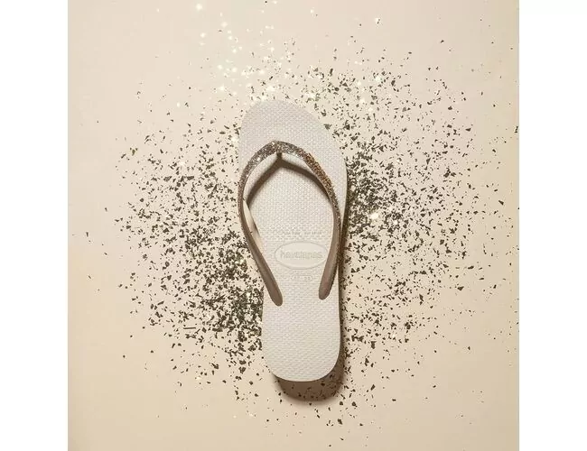 Chinelo Feminino Havaianas Slim Glitter Ii - Atacado