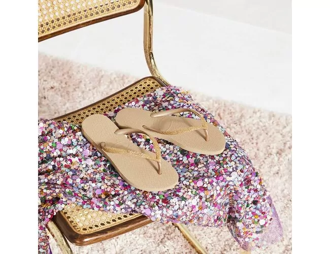 Chinelo Feminino Havaianas Slim Glitter Ii - Atacado