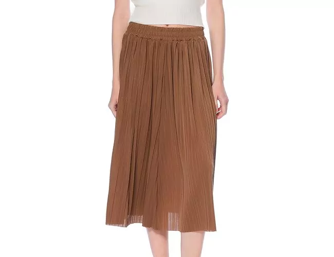 Saia feminina Plissada Facinelli 260115 - Atacado