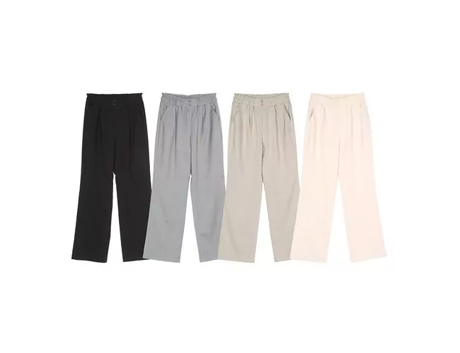 Calça Feminina com elástico e botão Facinelli 290089 - Atacado