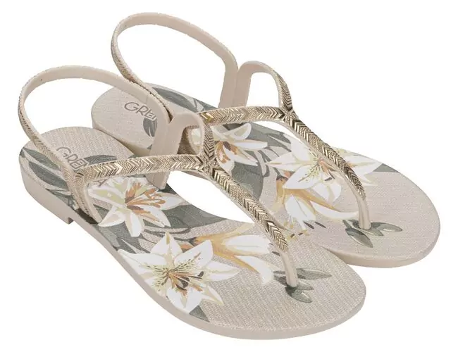 Sandalia Feminina Grendha Amor Em Flor - 19228 - Atacado