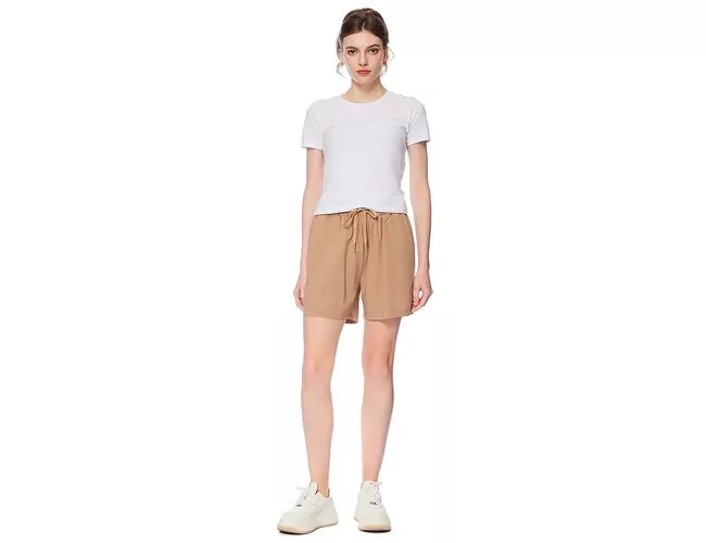 Shorts Feminino com Cordão Facinelli 260108 - Atacado