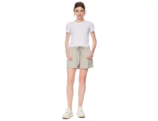 Shorts Feminino com Bolso Lateral e Cordão Facinelli 260111 - Atacado