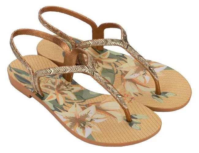 Sandalia Feminina Grendha Amor Em Flor - 19228 - Atacado