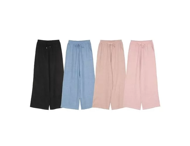 Calça Feminina Pantalona com Cordão Facinelli 290062 - Atacado