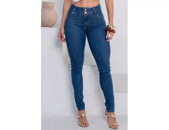 Calça Jeans Feminina RI19 Levanta Bumbum 77854 - Atacado
