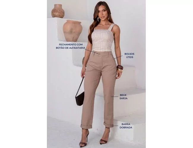 Calça Feminina RI19 Linha MOM 78683 - Atacado