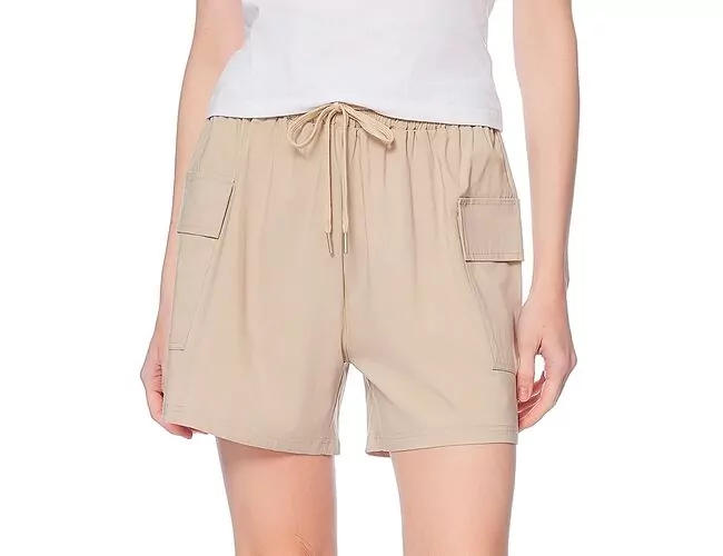 Shorts Feminino com Bolso Lateral e Cordão Facinelli 260110 - Atacado