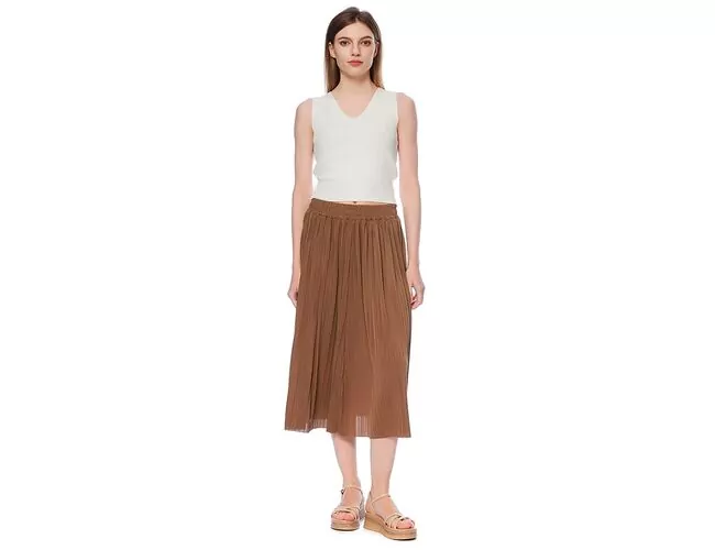 Saia feminina Plissada Facinelli 260115 - Atacado