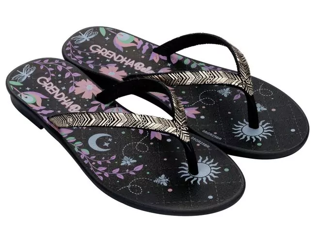 Rasteira Infantil Grendha Bela Amor Em Flor - 19313 - Atacado