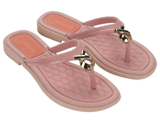 Rasteira Feminina Grendha Mais Conforto Enlaços - 19314 - Atacado