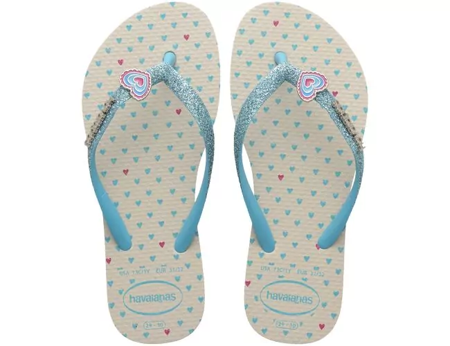 Chinelo Infantil Havaianas Kids Slim Glitter Ii - Atacado