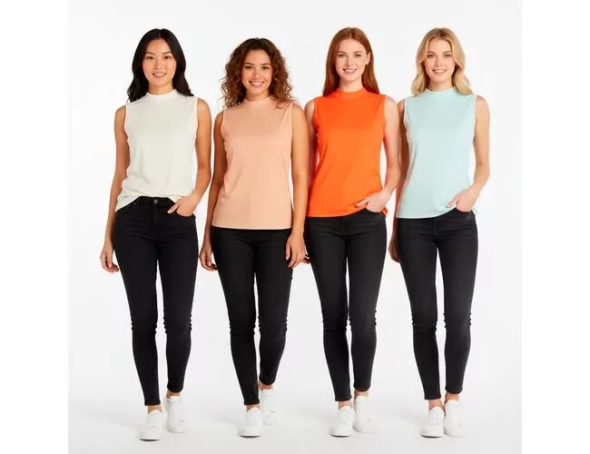 Camiseta regata feminina Facinelli 250372 - Atacado