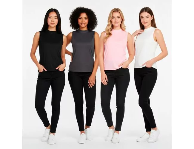 Camiseta regata feminina Facinelli 250372 - Atacado