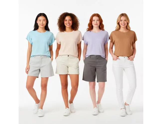 Camiseta feminina Facinelli 250378 - Atacado