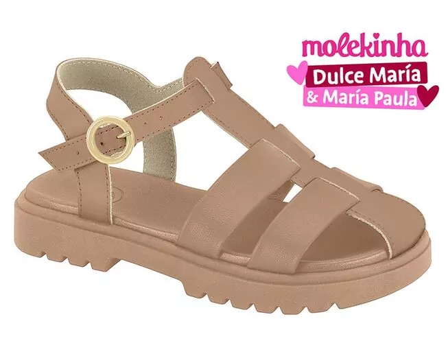 Sandália Infantil Molekinha 2344.145.9569 - Atacado