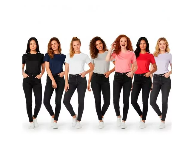 Camiseta feminina Facinelli 250356 - Atacado