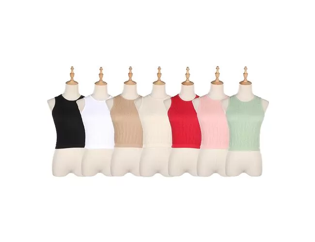 Camiseta regata feminina Facinelli 250349 - Atacado