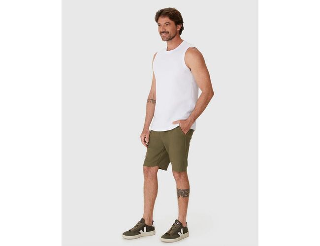 Camiseta Regata Malwee Básica Masculina Cava Ajustada Em Algodão 1000004421 - Atacado