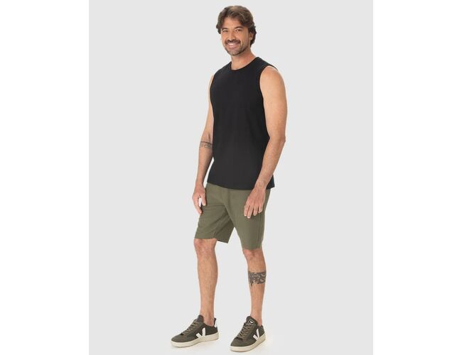 Camiseta Regata Malwee Básica Masculina Cava Ajustada Em Algodão 1000004421 - Atacado
