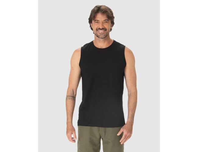 Camiseta Regata Malwee Básica Masculina Cava Ajustada Em Algodão 1000004421 - Atacado
