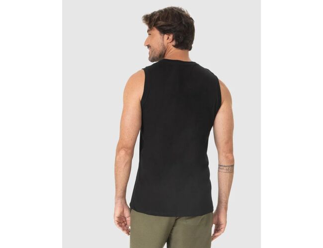 Camiseta Regata Malwee Básica Masculina Cava Ajustada Em Algodão 1000004421 - Atacado
