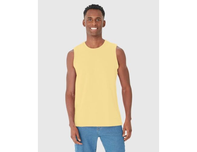 Camiseta Regata Malwee Básica Masculina Cava Ajustada Em Algodão 1000004421 - Atacado