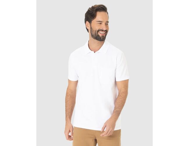Camisa Polo Malwee Básica Masculina Gola Esporte Em Algodão 100004429 - Atacado