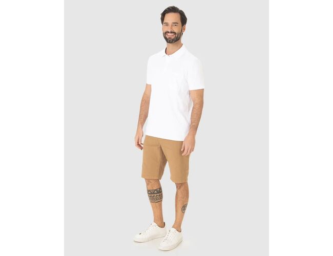 Camisa Polo Malwee Básica Masculina Gola Esporte Em Algodão 100004429 - Atacado