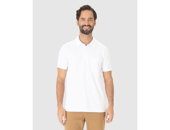 Camisa Polo Malwee Básica Masculina Gola Esporte Em Algodão 100004429 - Atacado