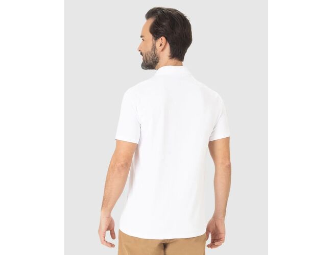 Camisa Polo Malwee Básica Masculina Gola Esporte Em Algodão 100004429 - Atacado