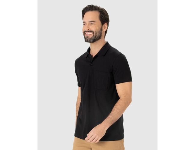 Camisa Polo Malwee Básica Masculina Gola Esporte Em Algodão 100004429 - Atacado