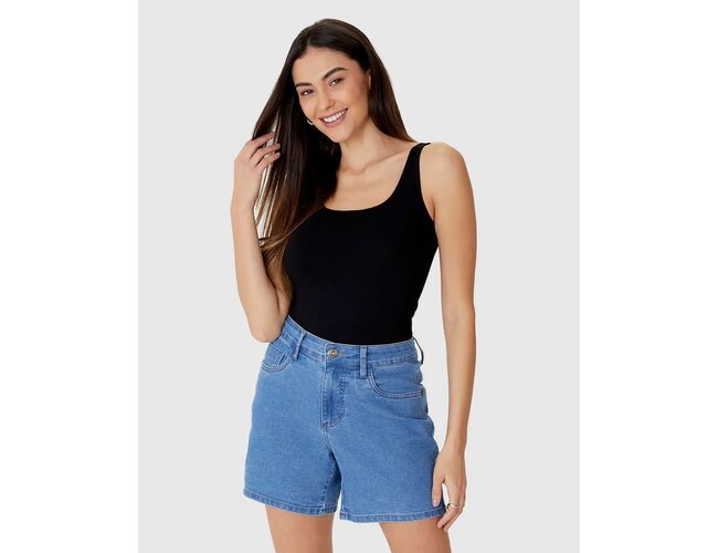 Regata Básica Malwee Feminina Alça Fina Em Algodão 1000004492 - Atacado