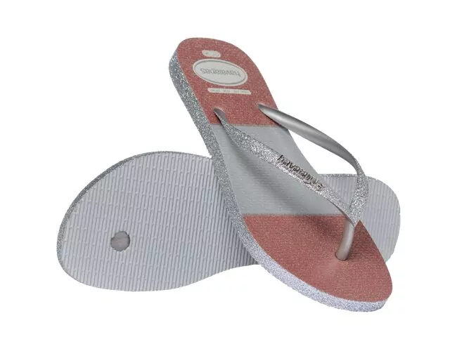 Chinelo Feminino Havaianas Slim Glitter Glam - Atacado