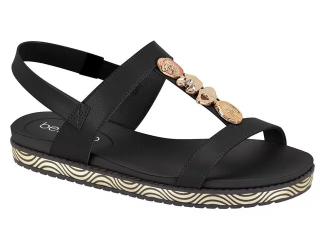 Sandália Feminina Beira Rio 8321.1958.9569 - Atacado