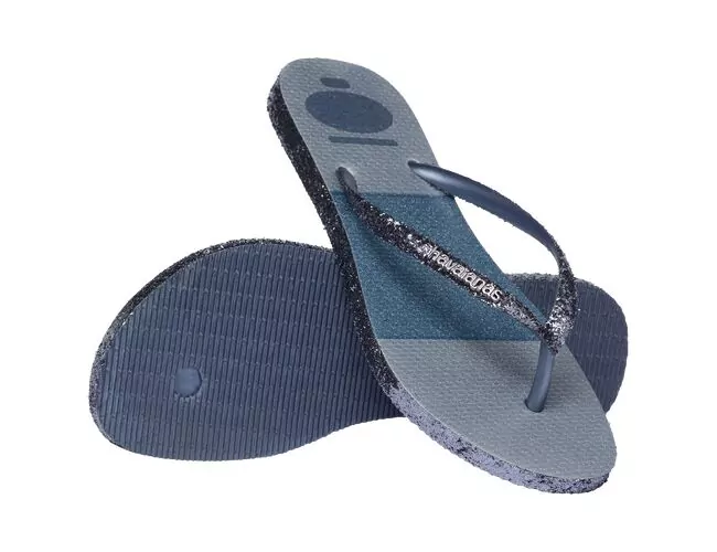 Chinelo Feminino Havaianas Slim Glitter Glam - Atacado
