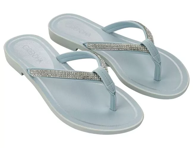 Rasteira Feminina Grendha Brilho - 19290 - Atacado