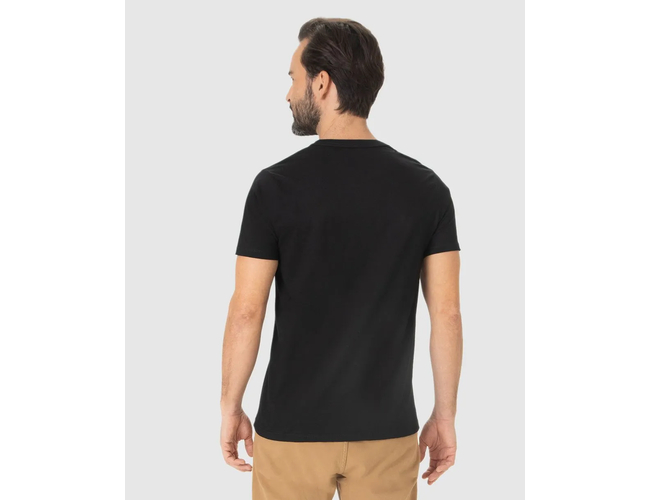 Camiseta Básica Malwee Masculina Gola V Em Algodão 1000004422 - Atacado