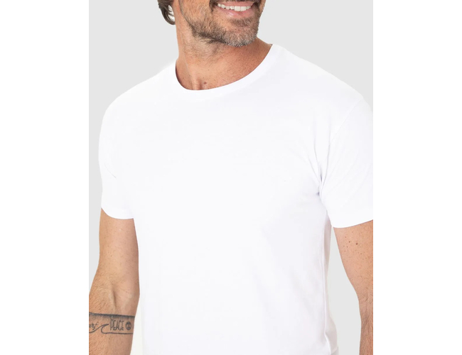 Camiseta Malwee Original Masculina Decote Redondo Em Algodão 1000004423 - Atacado