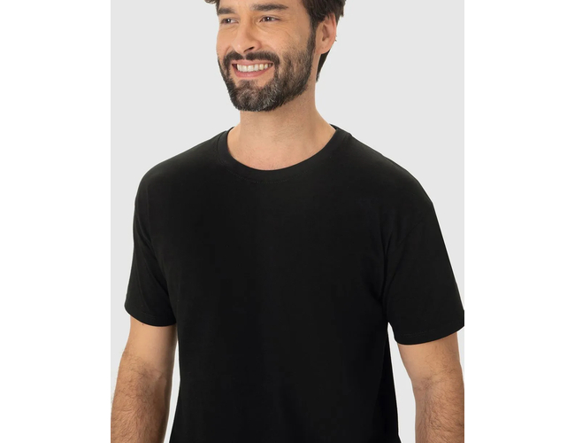 Camiseta Malwee Original Masculina Decote Redondo Em Algodão 1000004423 - Atacado